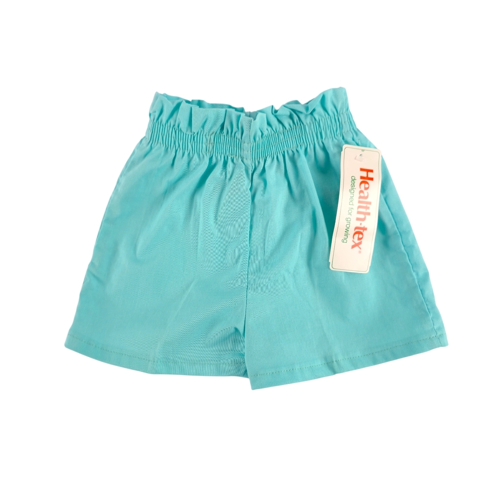 Vintage Healthtex Shorts Turqouise/Aqua  | Size 24 months